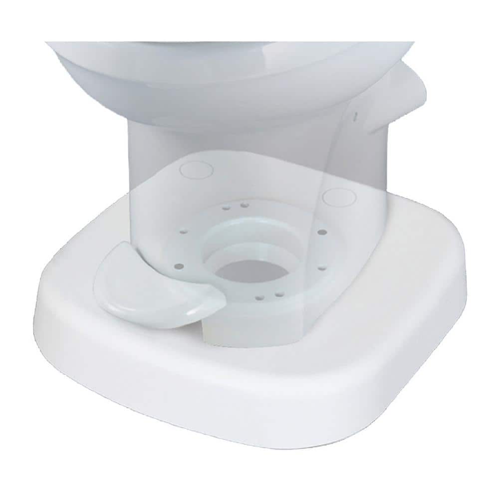 Toilet Riser for Portable Toilet – White - Hercitys
