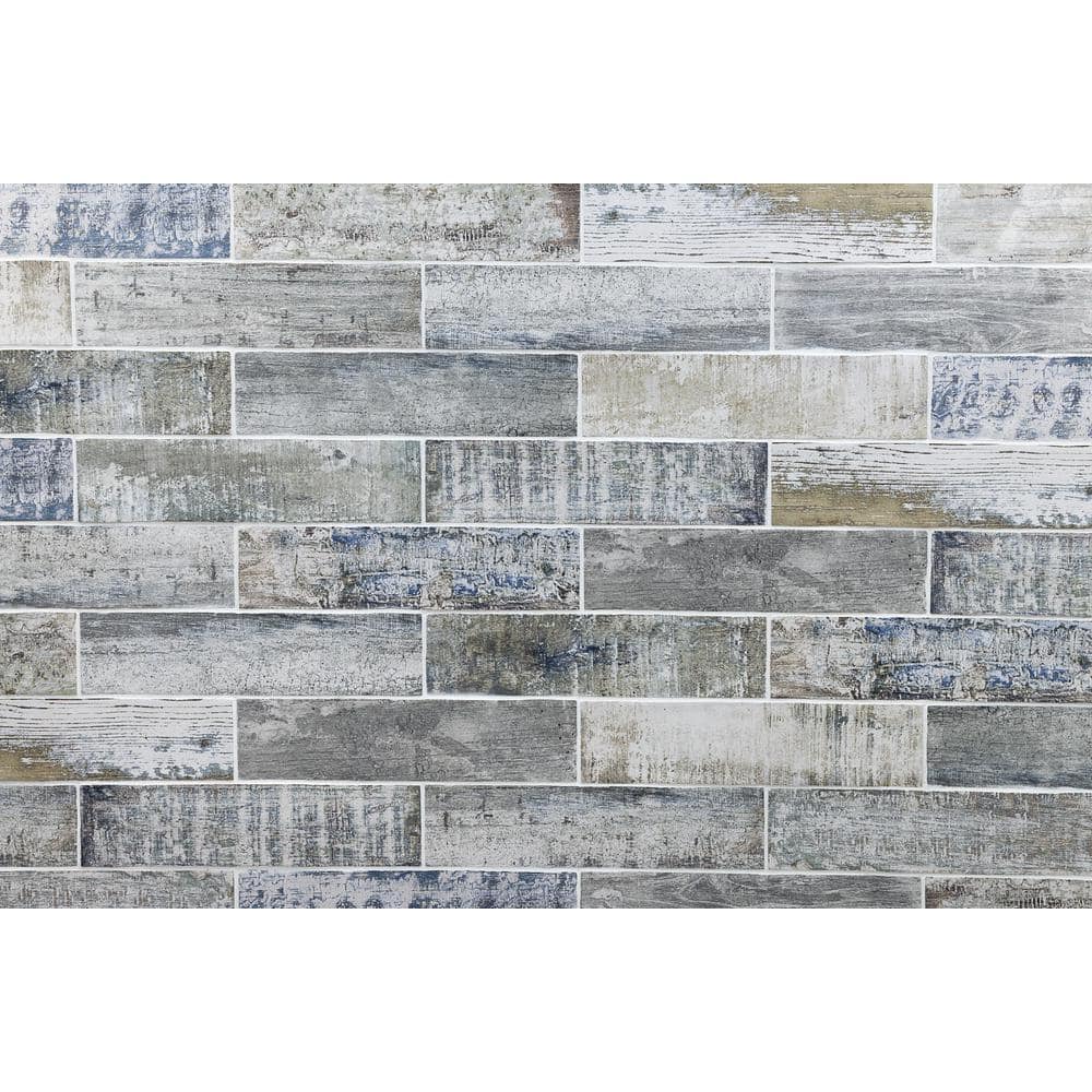 Strait Wood 3 in. x 12 in. 8mm Matte Ceramic Subway Wall Tile (22-piece 5.38 sq. ft. / box) - Hercitys