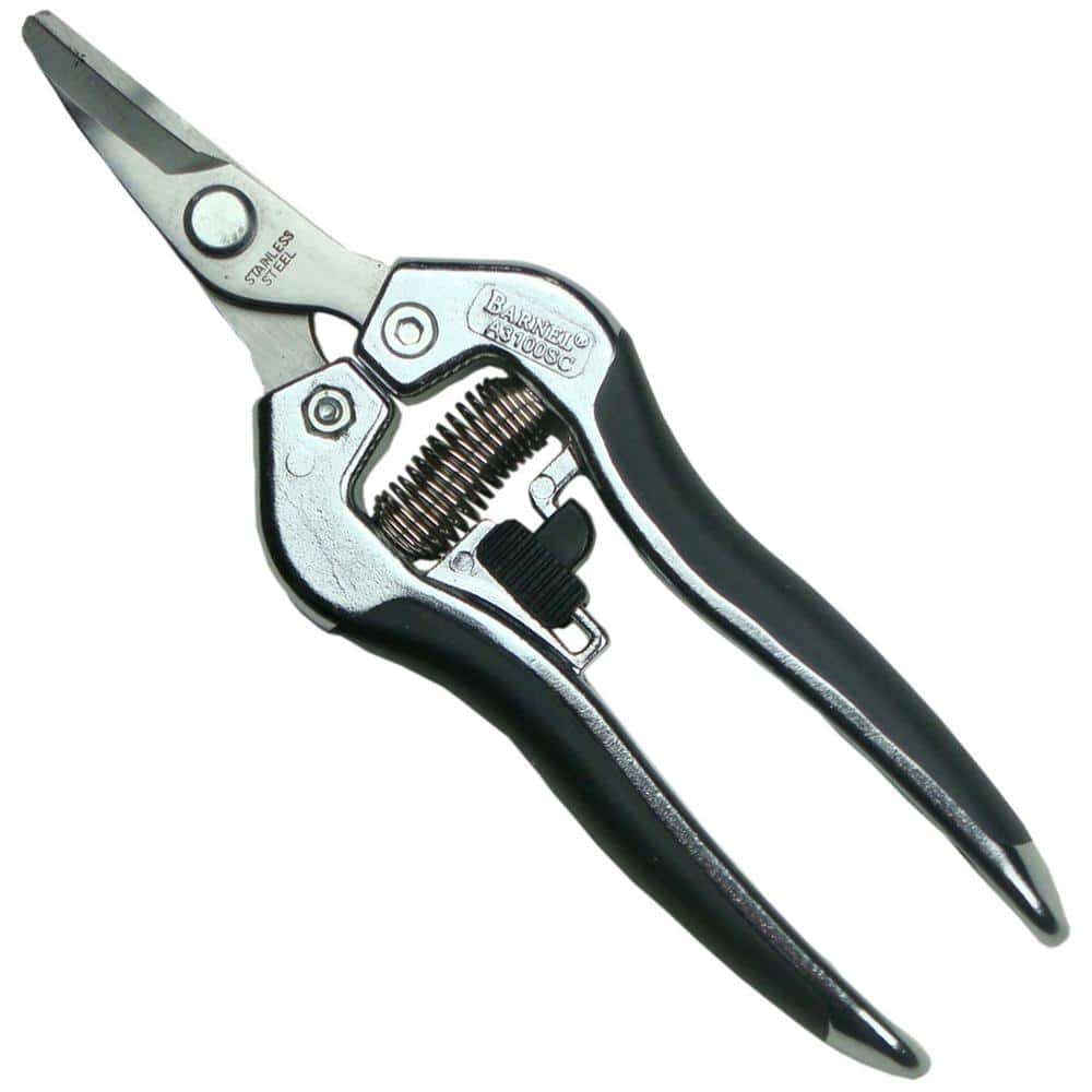 6-1/2 in. Ergonomic Curved-Blade Blunt Nose Shears - Hercitys