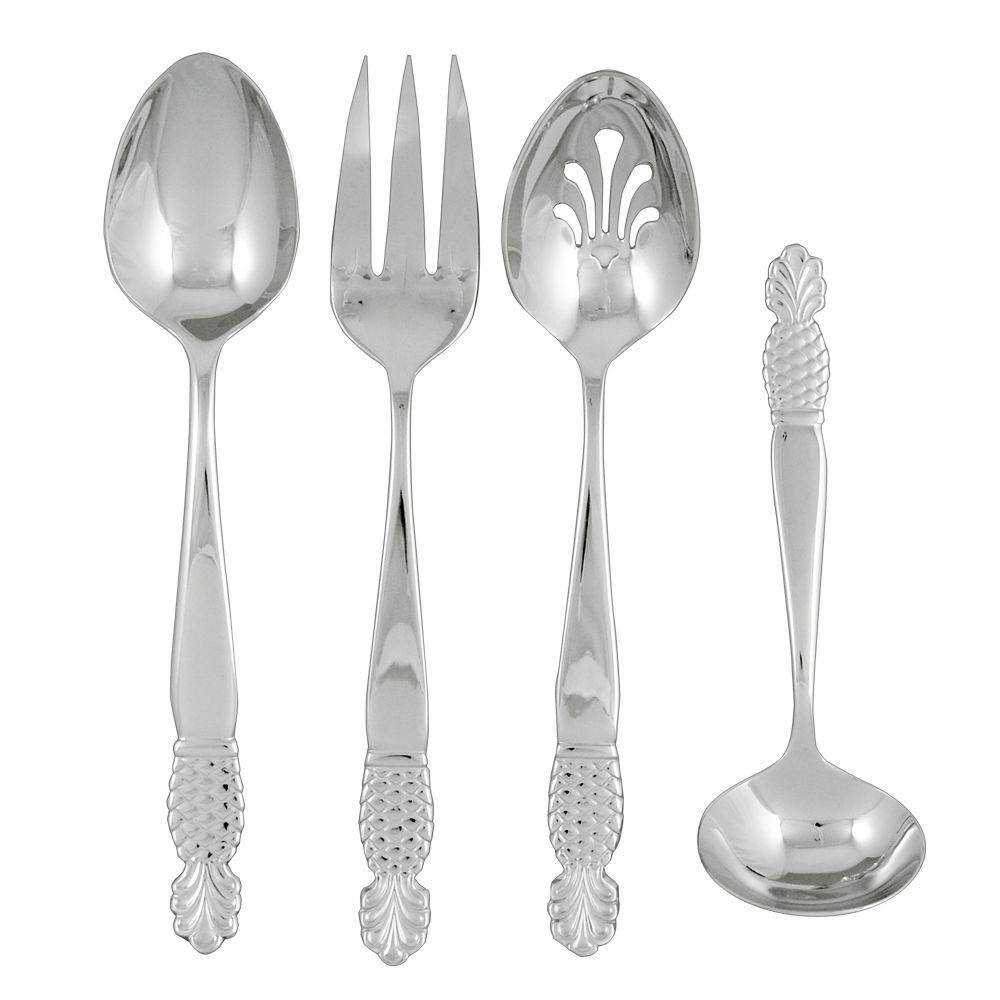 Pineapple 4-Piece Hostess Set - Hercitys