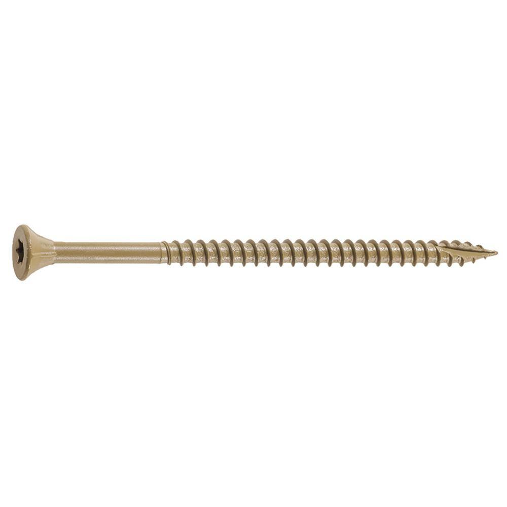 GuardDog #10 x 3-1/2 in. Torx Drive, Bugle Head Exterior Wood Screw (350-Pack) - Hercitys