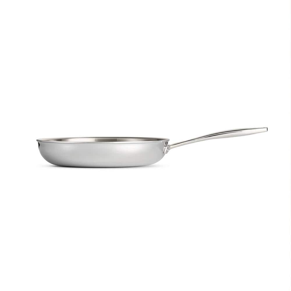 Gourmet Tri-Ply Clad 10 in. Stainless Steel Frying Pan - Hercitys