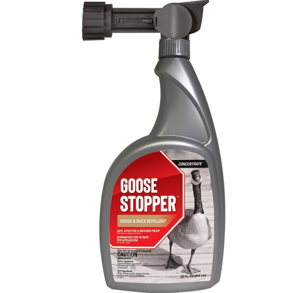 Goose Stopper Animal Repellent, 32 oz. Ready-to-Spray Hose End - Hercitys