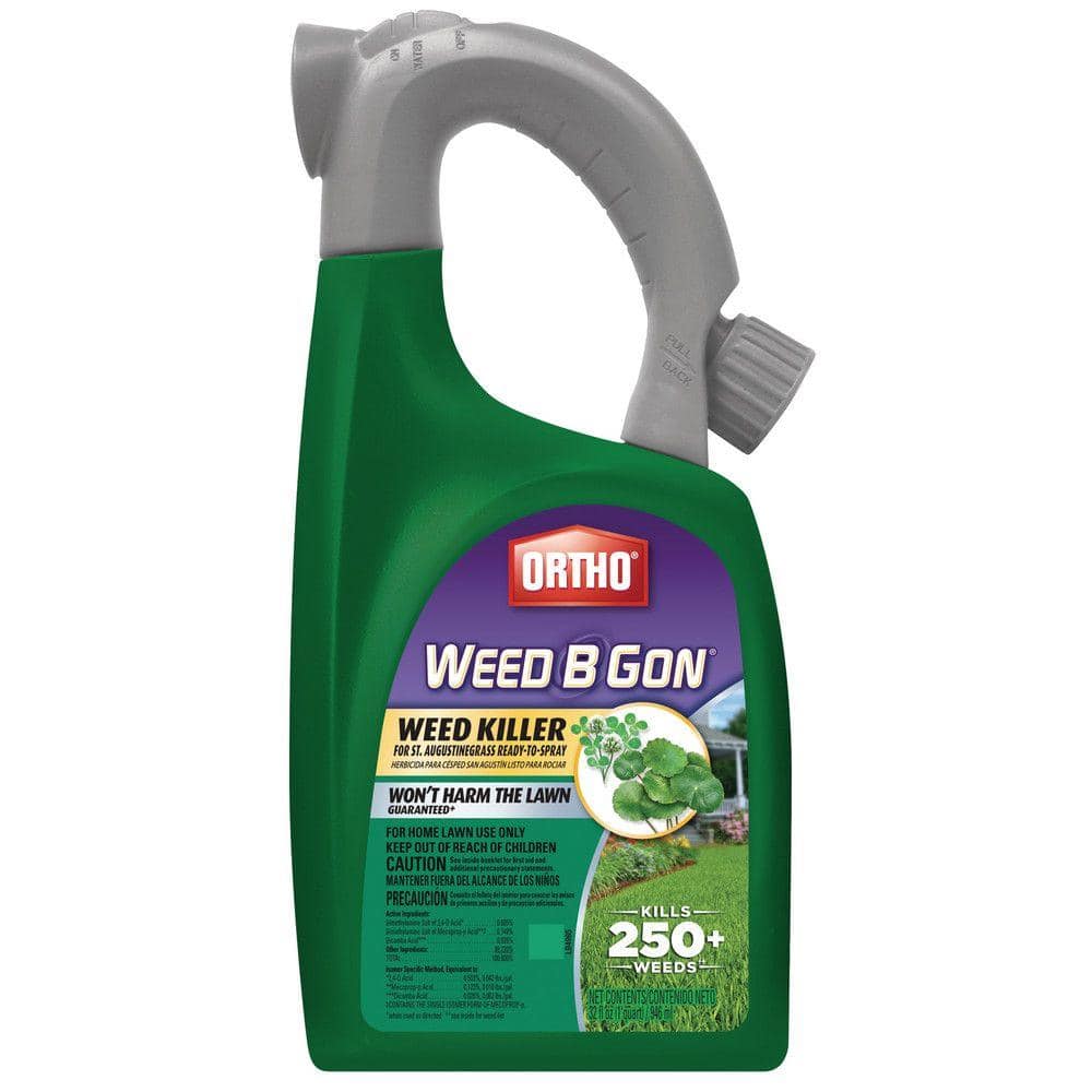 Weed-B-Gon 32 oz. Ready-to-Spray Lawn Weed Killer for St. Augustine Grass - Hercitys