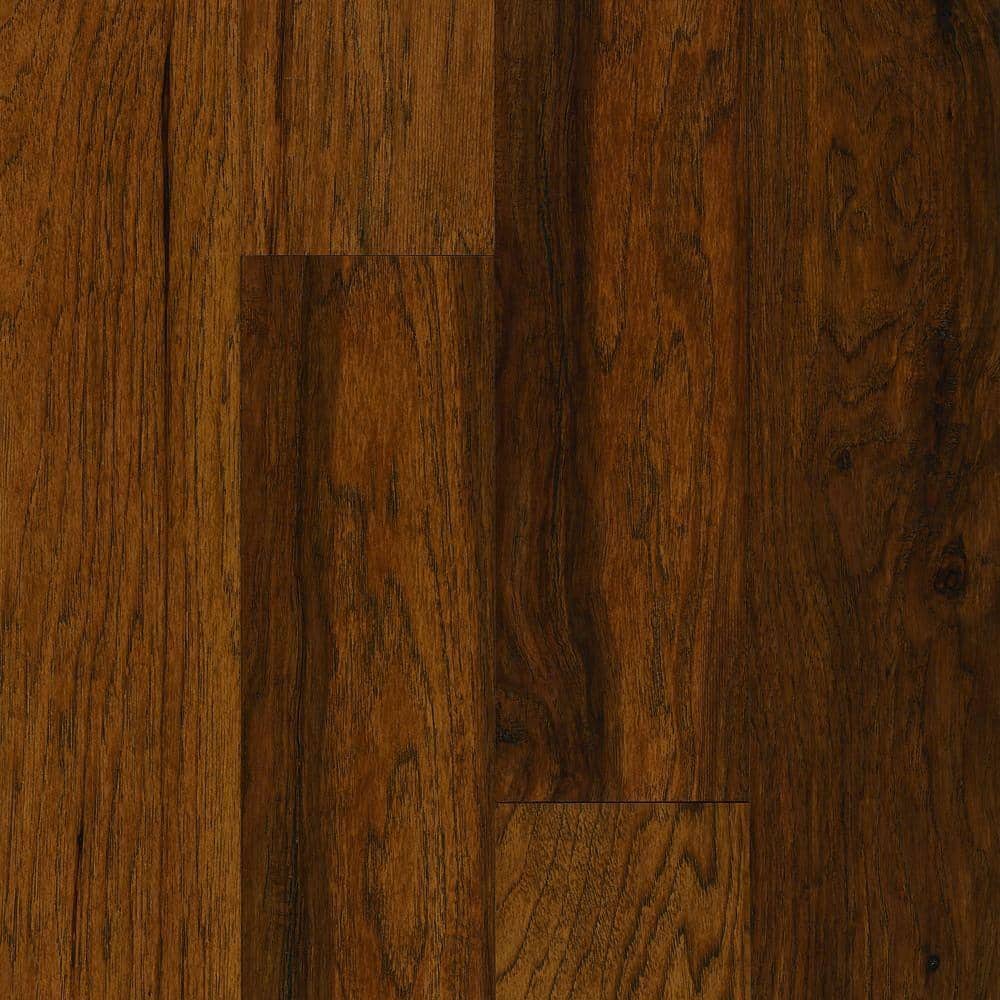 American Vintage Vermont Syrup Hickory 3/8 in. T x 5 in. W T+G Hand Scraped Engineered Hardwood Flooring (25 sq.ft./ctn) - Hercitys