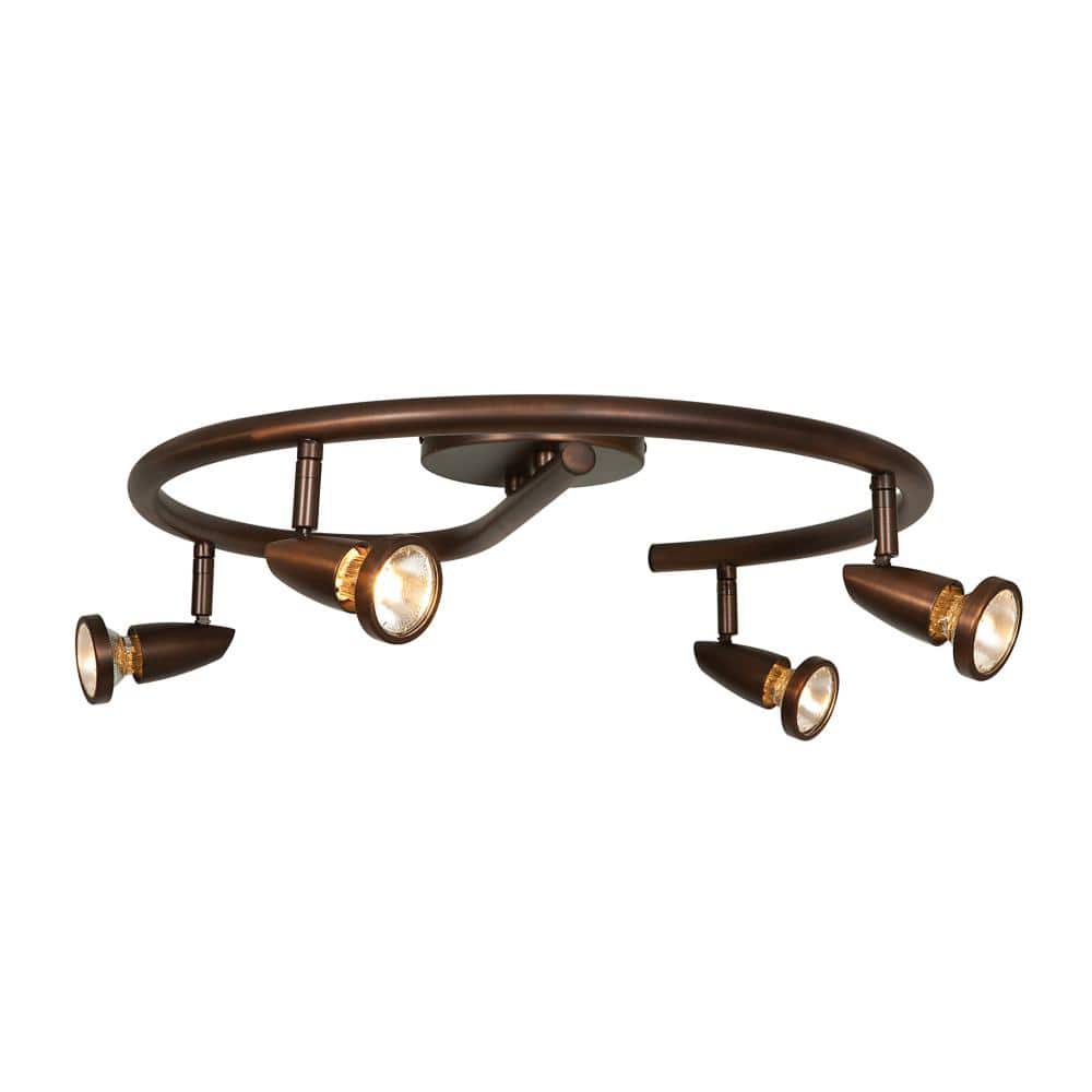 Mirage 4-Light Bronze Cluster Spotlight - Hercitys