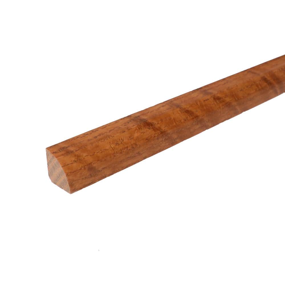 Quarter Round Matte Adelle 0.75 in. T x 0.75 in. W x 78 in. L Hardwood Trim - Hercitys