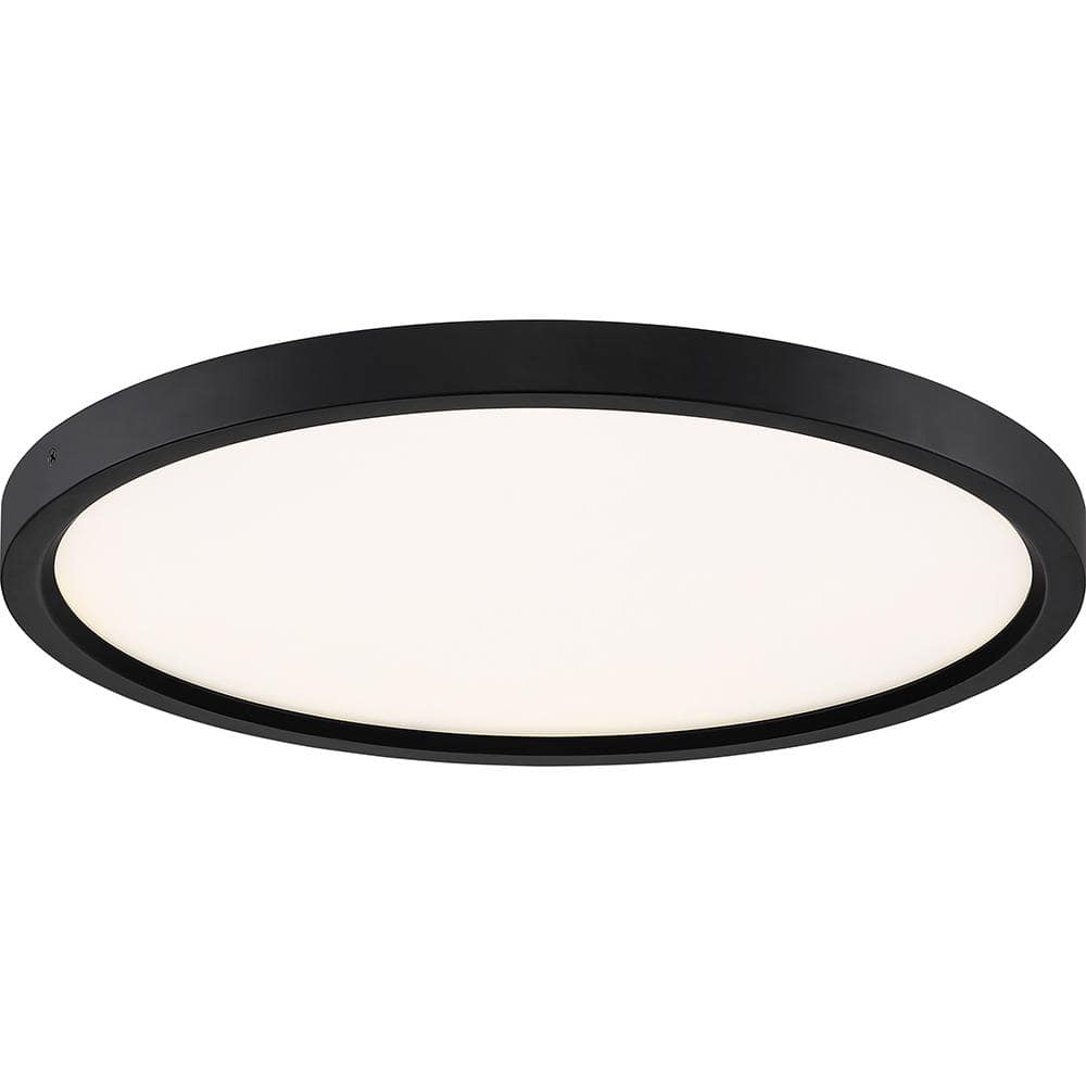Outskirts 15 in. Oil Rubbed Bronze LED Flush Mount - Hercitys