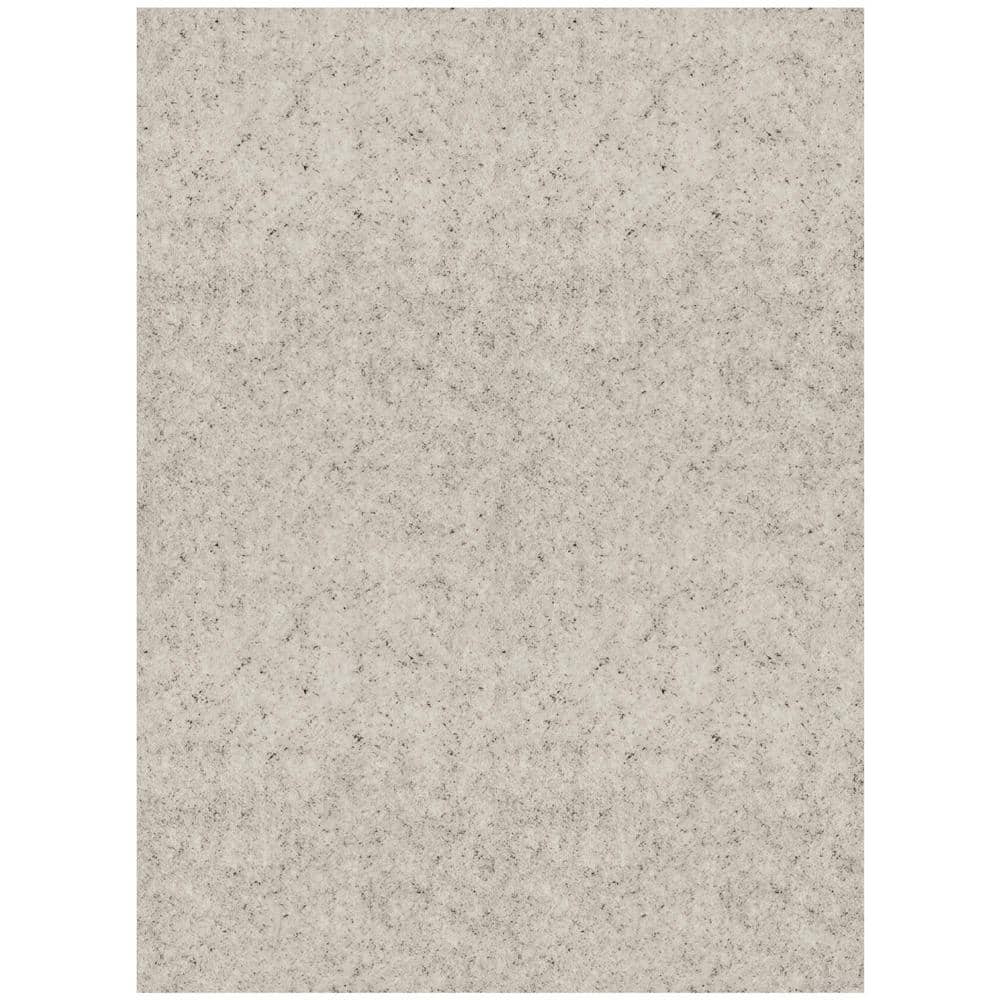 Premium Absorbent Non-Slip Rug Pad, Spill Protection and Floor Safety 7 ft. X 8 ft. Polyester Garage Flooring, Beige - Hercitys