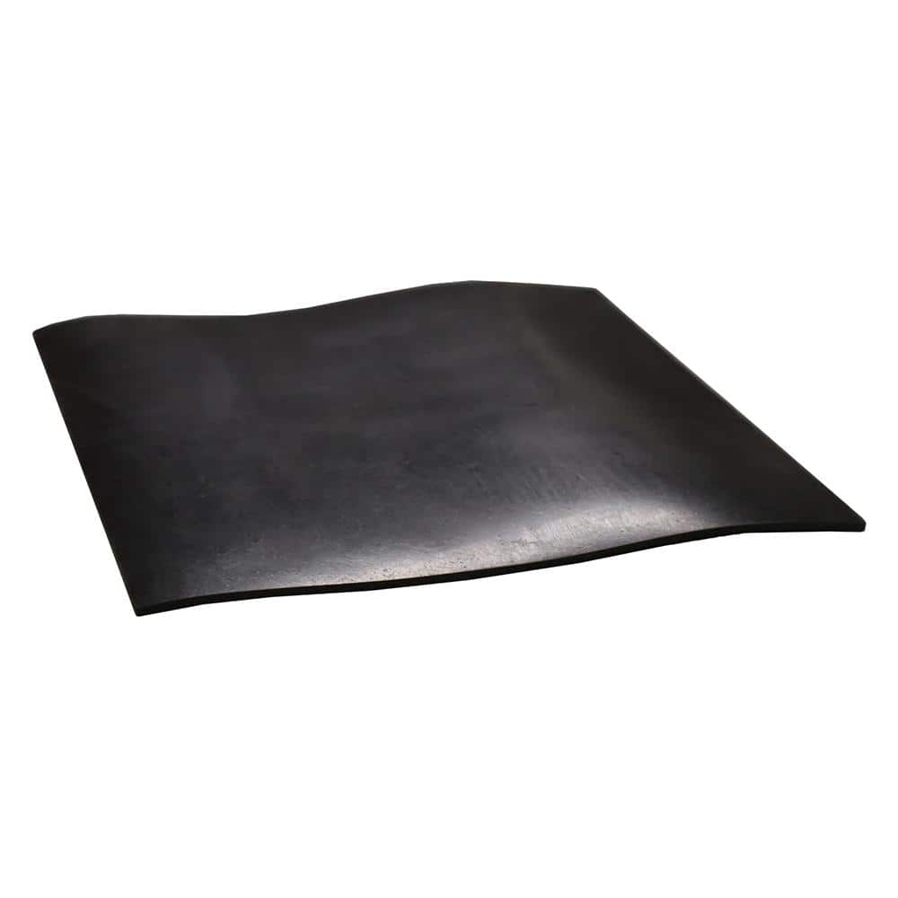 Neoprene Commercial Grade, Black, 50A, 0.094 in. x 8 in. x 8 in. - Hercitys