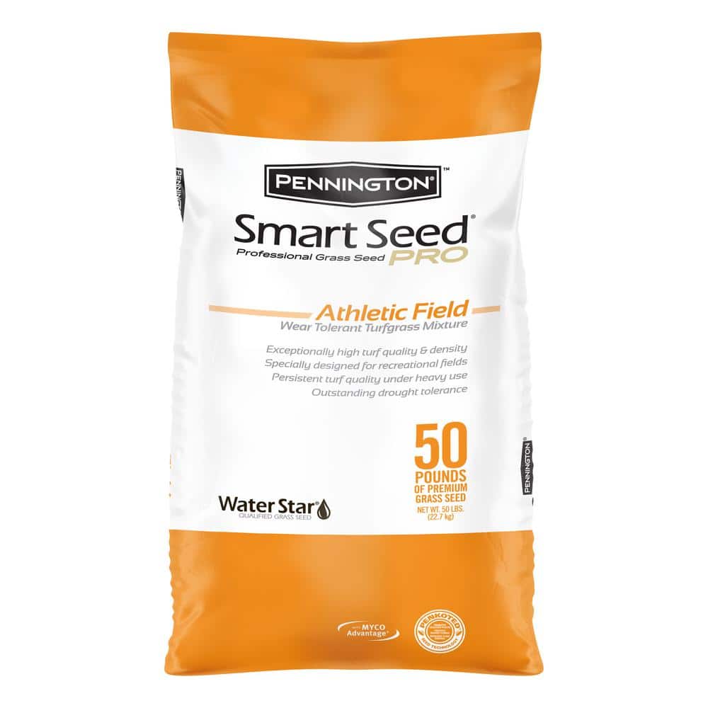 Smart Seed Professional Athletic Mix 50 lbs. 5,000 sq. ft. Grass Seed - Hercitys