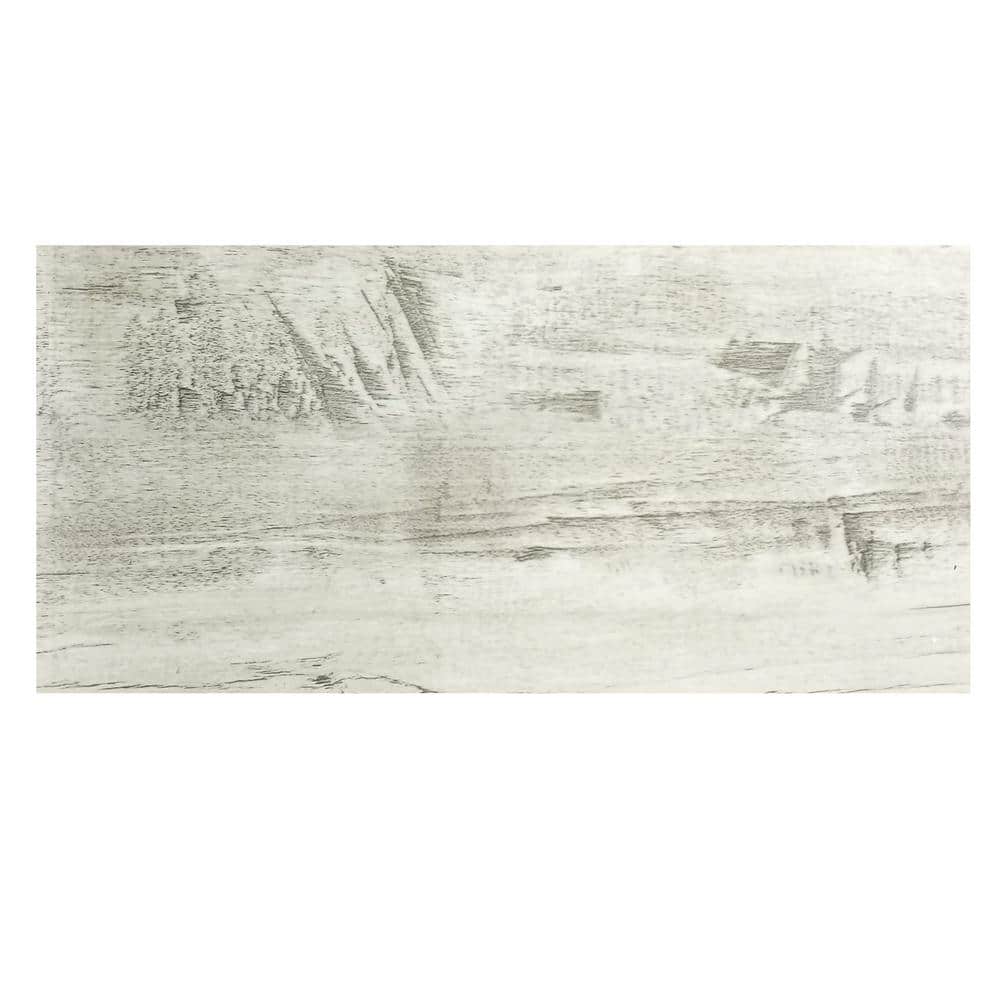 Nature Gray 7 in. x 16 in. Wood Look Large Format Glass Subway Wall Tile (4.66 sq. ft./Case) - Hercitys