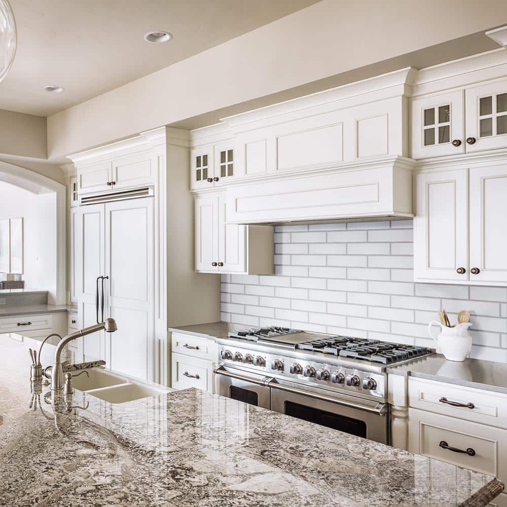 Castillo White 3 in. x 12 in. Ceramic Wall Tile (5.72 sq. ft./Case) - Hercitys