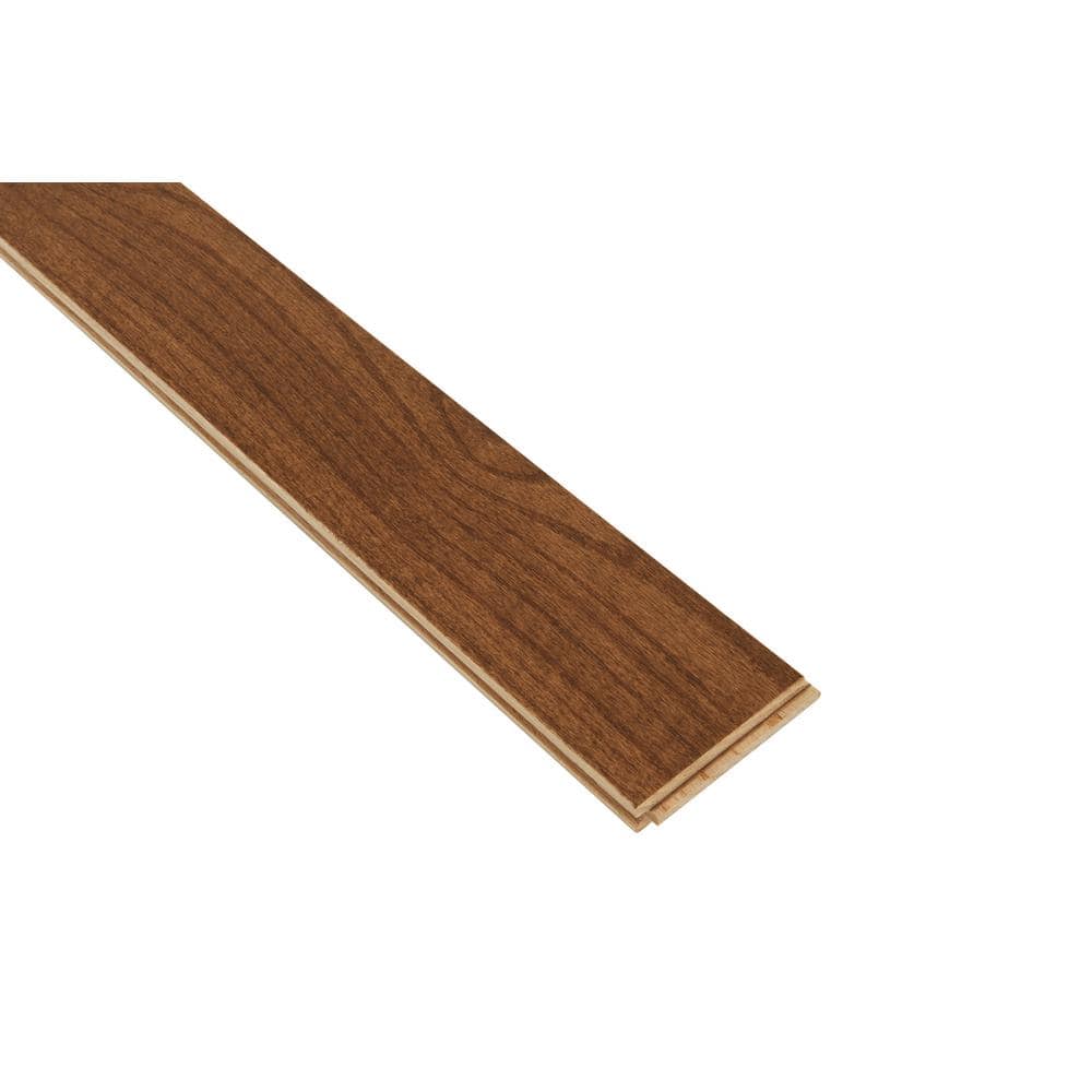Plano Saddle Oak 3/4 in. T x 3-1/4 in. W Smooth Solid Hardwood Flooring (22 sq.ft./ctn) - Hercitys