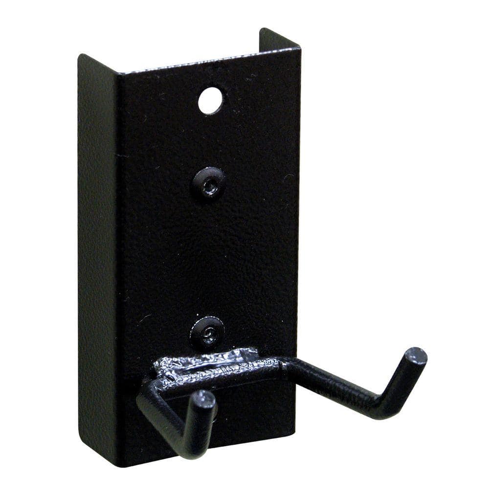 MagClip 4 in. L x 2 in. W x 3 in. H Black Magnetic Steel Double Prong Tool Holder - Hercitys