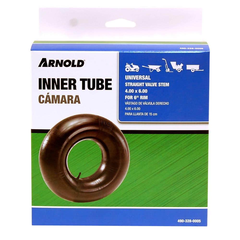 Replacement Inner Tube for 4.00 x 6.00 Tire with 6 in. Rim - Hercitys