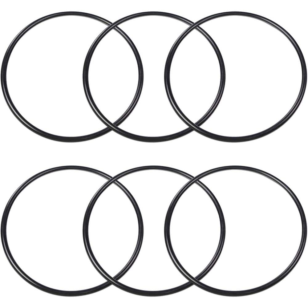 Replacement O-Ring Kit for Standard 3.5 in. Dia Reverse Osmosis RO Water Filter Housing, BPA Free (6-Pieces) - Hercitys