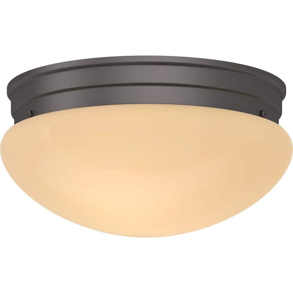 Trinidad 2-Light Antique Bronze Semi-Flush Mount - Hercitys