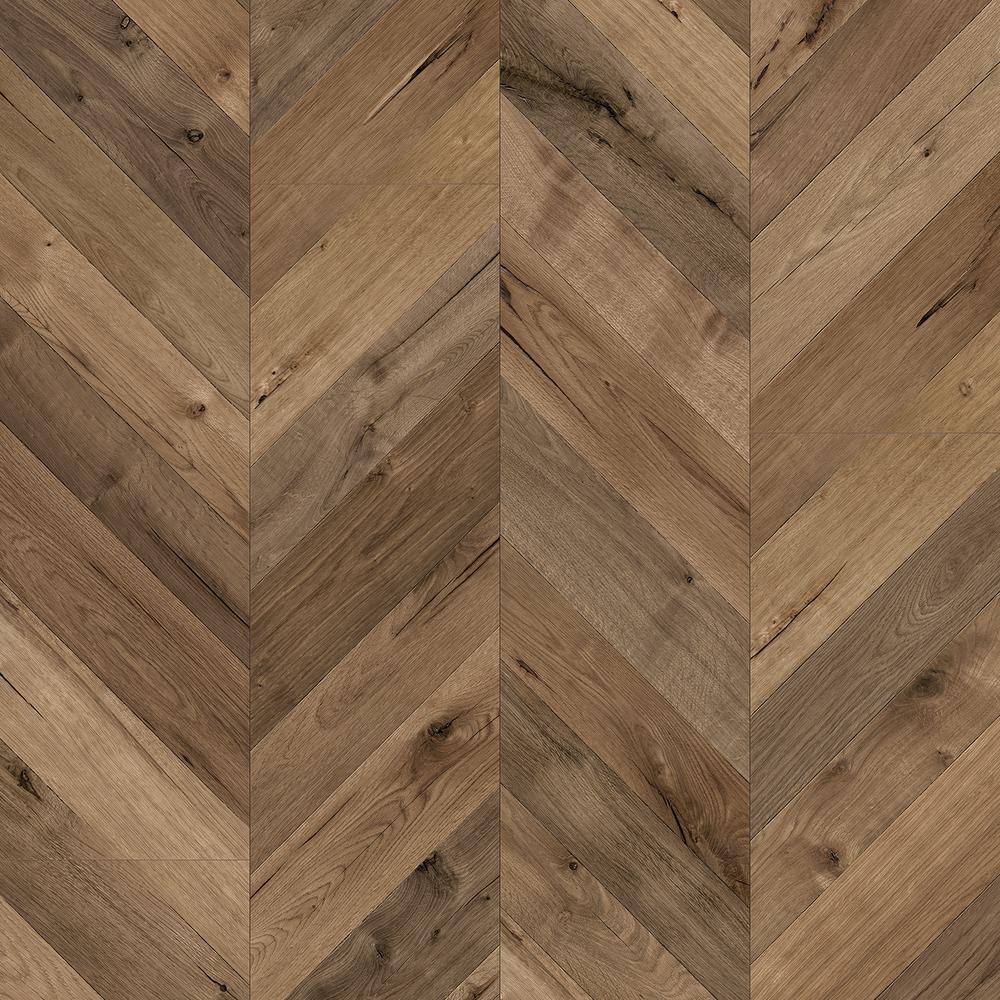 Oak Fortress Ashford 8 mm T x 9.6 in. W Laminate Wood Flooring(29.06 sq. ft./case) - Hercitys