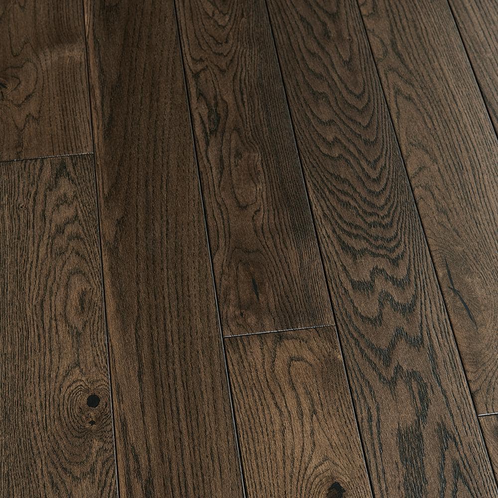 Boca Raton French Oak 3/4 in. T x 5 in. W Wire Brushed Solid Hardwood Flooring (22.6 sq. ft./case) - Hercitys