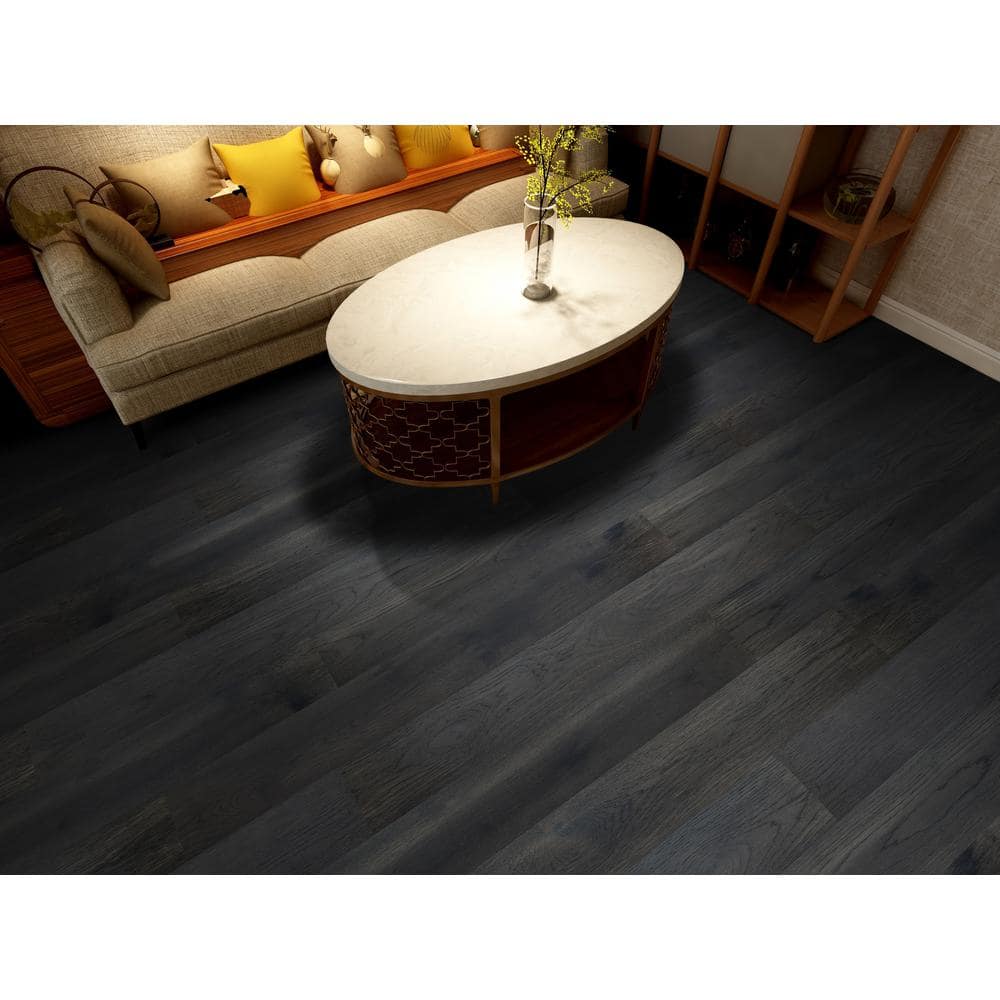Tulane Hickory 0.28 in. x 6.5 in. Waterproof Wire Brushed Engineered Hardwood Flooring (21.67 sq. ft./case) - Hercitys