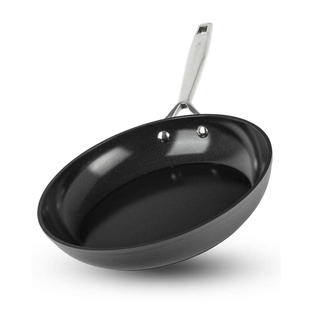 Professional 2x Hard Anodized 10 ” Aluminum Ceramic Non-Stick Frying Pan in Black - Hercitys