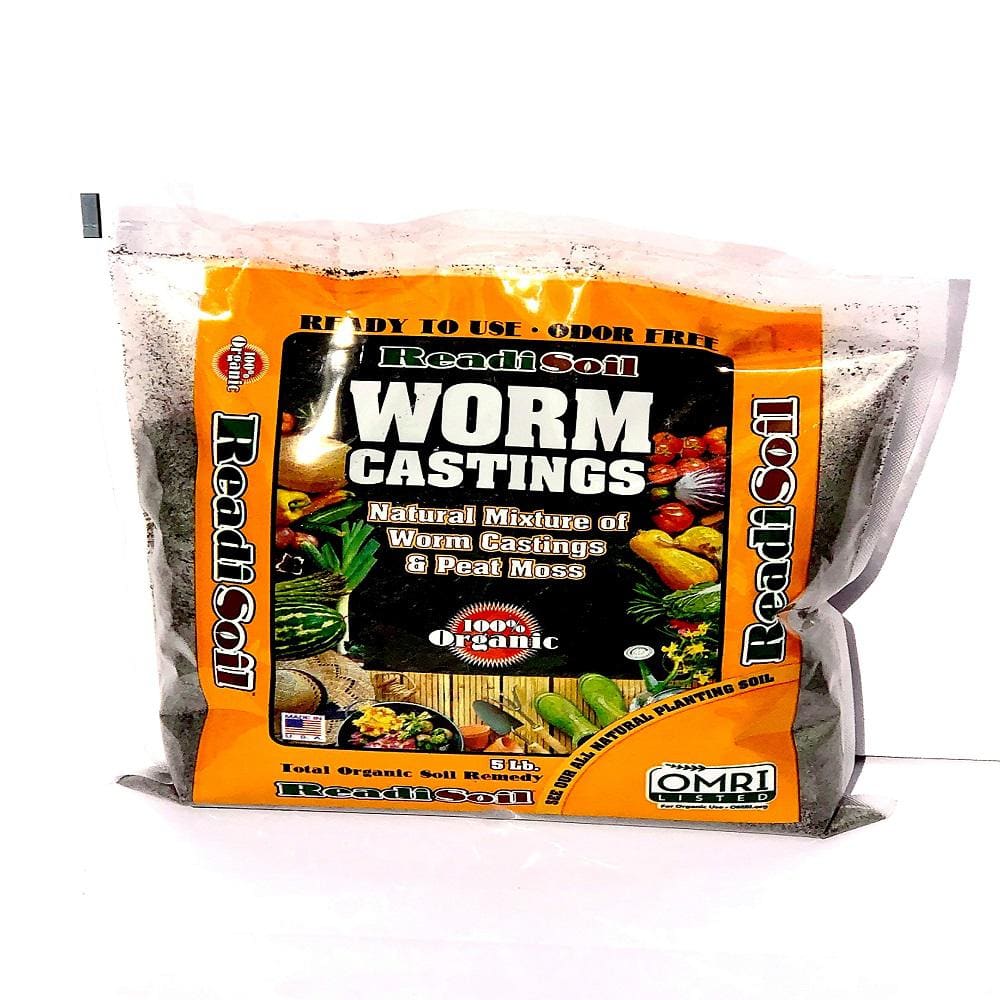 5lb 100% Organic Worm Casting Soil - Hercitys