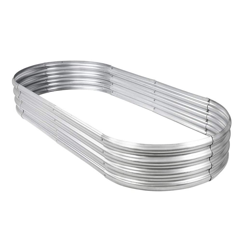 9.09 cu. ft. Soil Raised Garden Bed Planter Box Outdoor Metal for Vegetables Flower Herb (1-Pack) - Hercitys