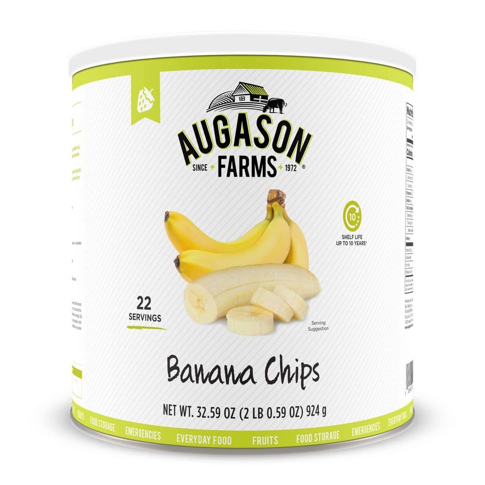 AF Fruit Banana Chips 33 oz. #10 GF - Hercitys