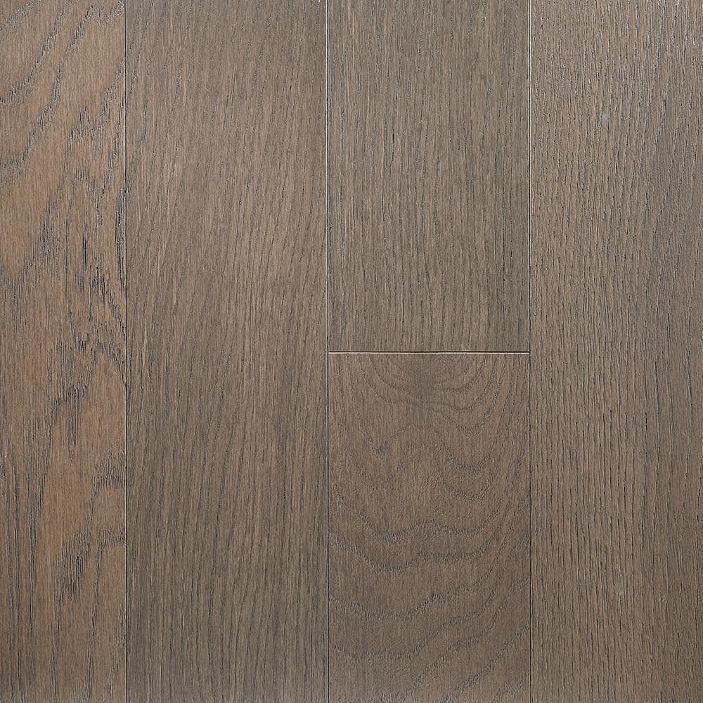 Banff White Oak 2/7 in. T x 5 in. W Click Lock Wire Brushed Engineered Hardwood Flooring (16.7 sq.ft./case) - Hercitys