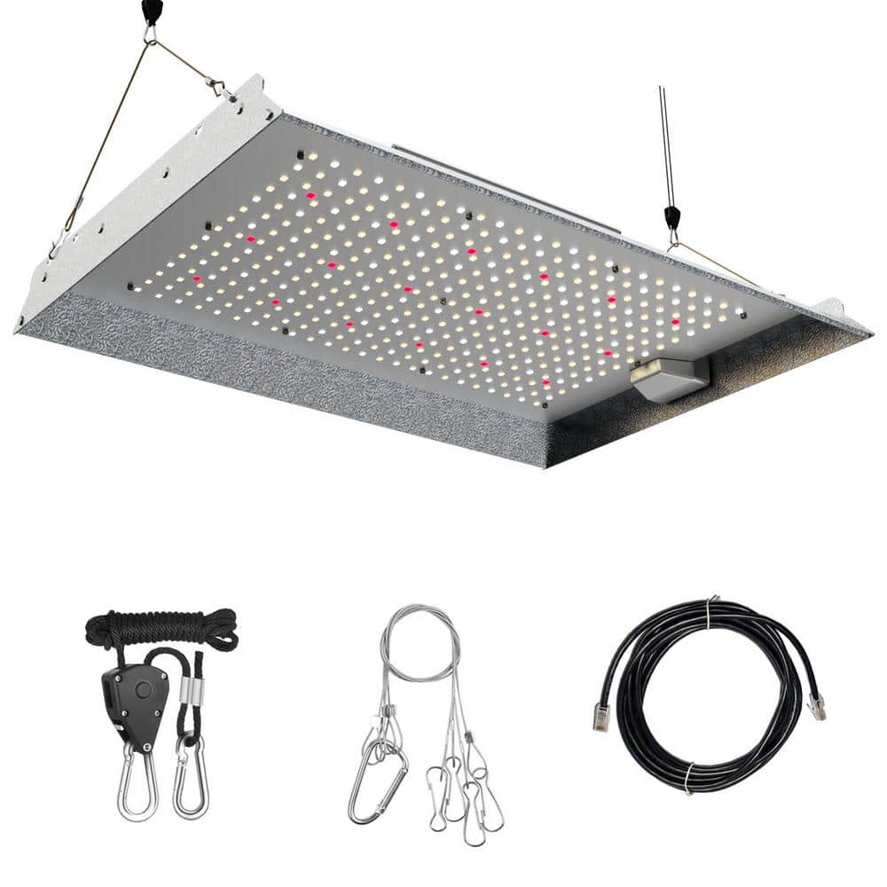 Blume 150-Watt full spectrum led Grow Light with daisy for indoor plants, Bright White Color Temperature(2-PACK) - Hercitys