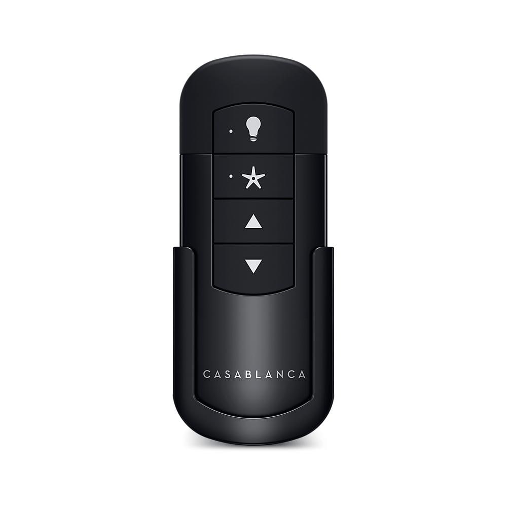 Handheld Glossy Black Indoor Remote Control - Hercitys