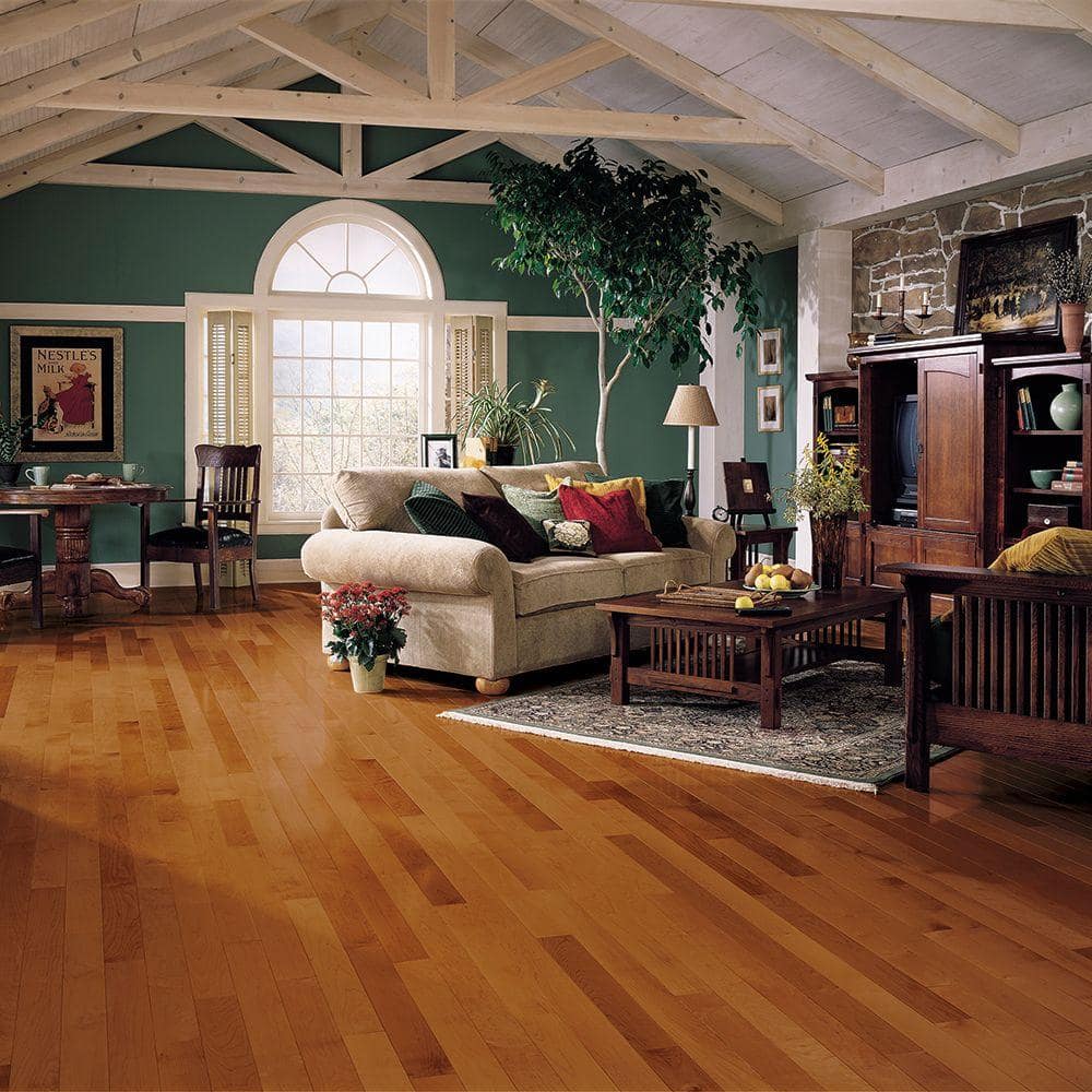 American Originals Country Natural Maple 3/8 in. T x 3 in. W T+G Smooth Engineered Hardwood Flooring (22 sq.ft./ctn) - Hercitys