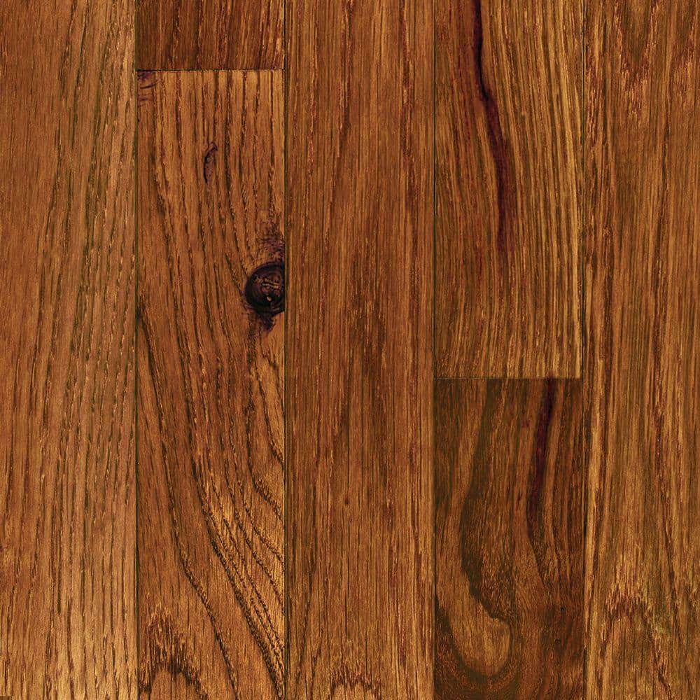 Oak Gunstock 1/2 in. Thick x 3 in. Wide x Random Length Engineered Hardwood Flooring (24 sq. ft. / case) - Hercitys