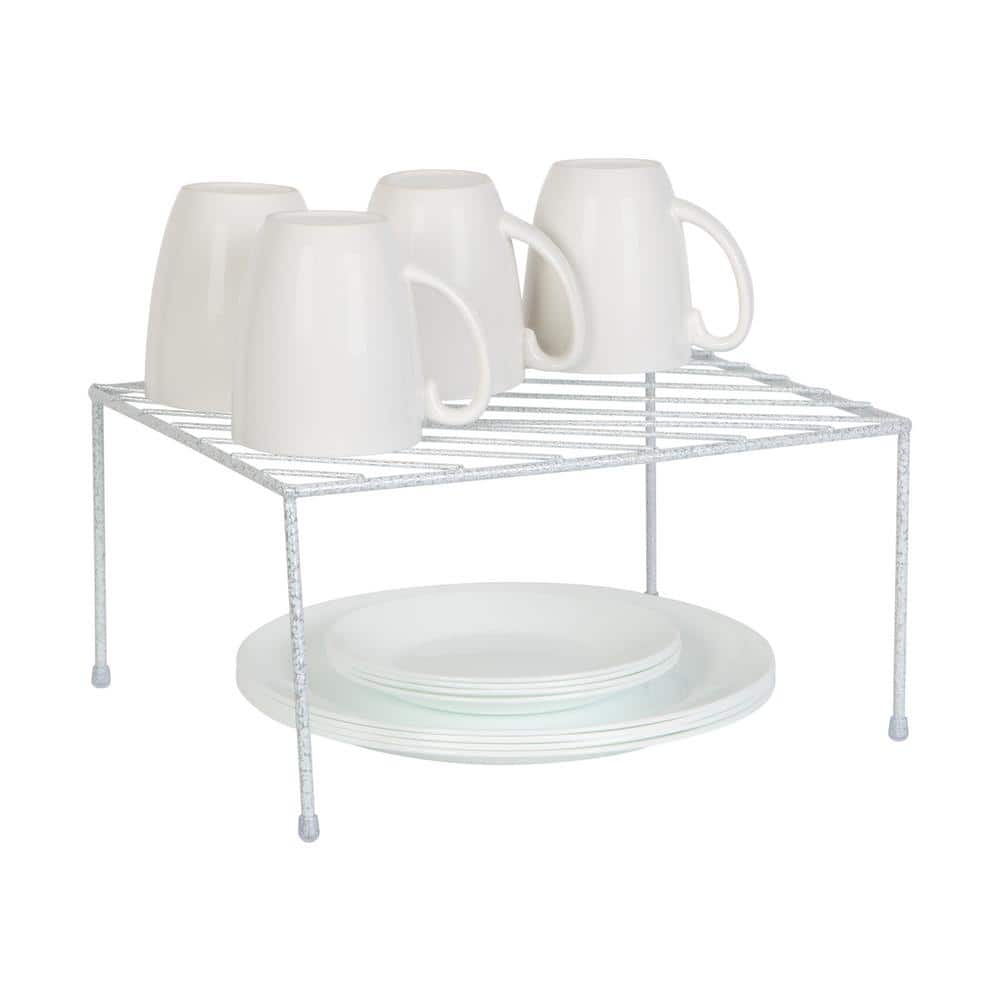 White Speckled Medium Helper Shelf - Hercitys