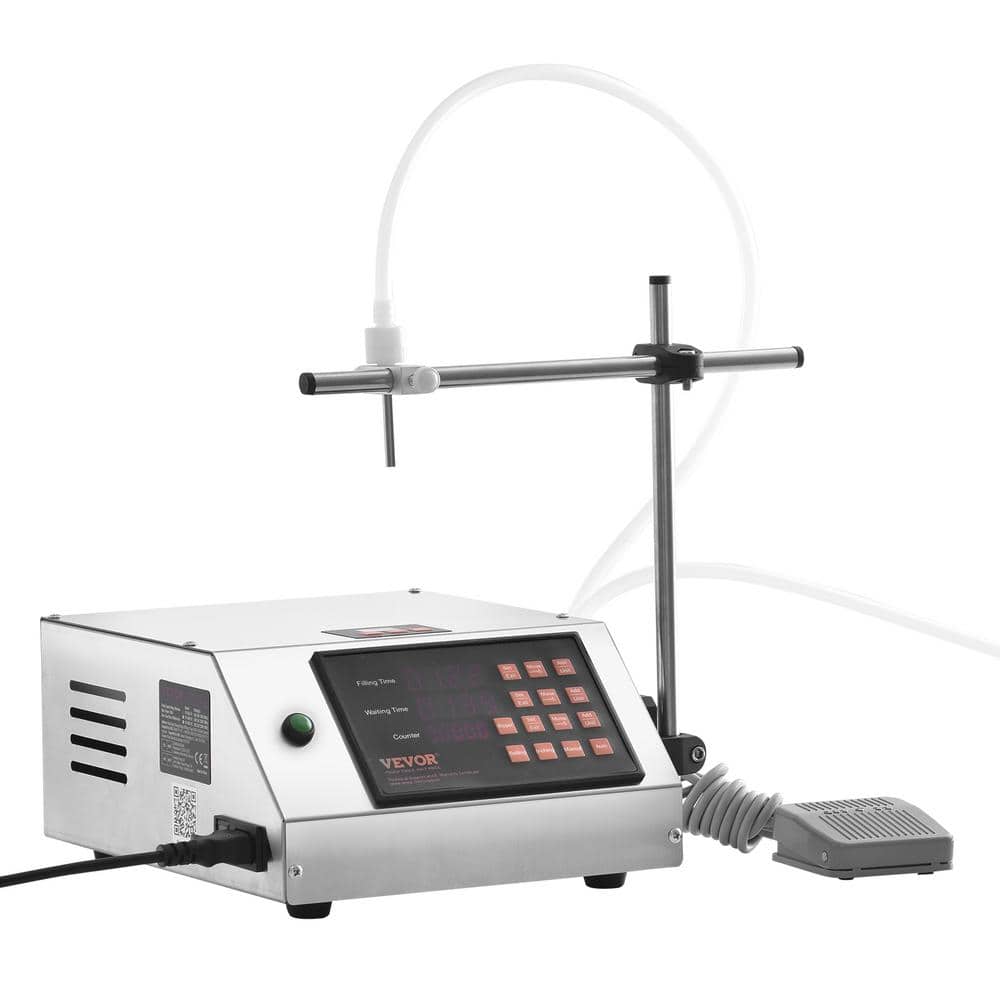 Liquid Filling Machine 5-650ml Filling Capacity Automatic Bottle Filler Machine with Peristaltic Pump (Single Nozzle) - Hercitys