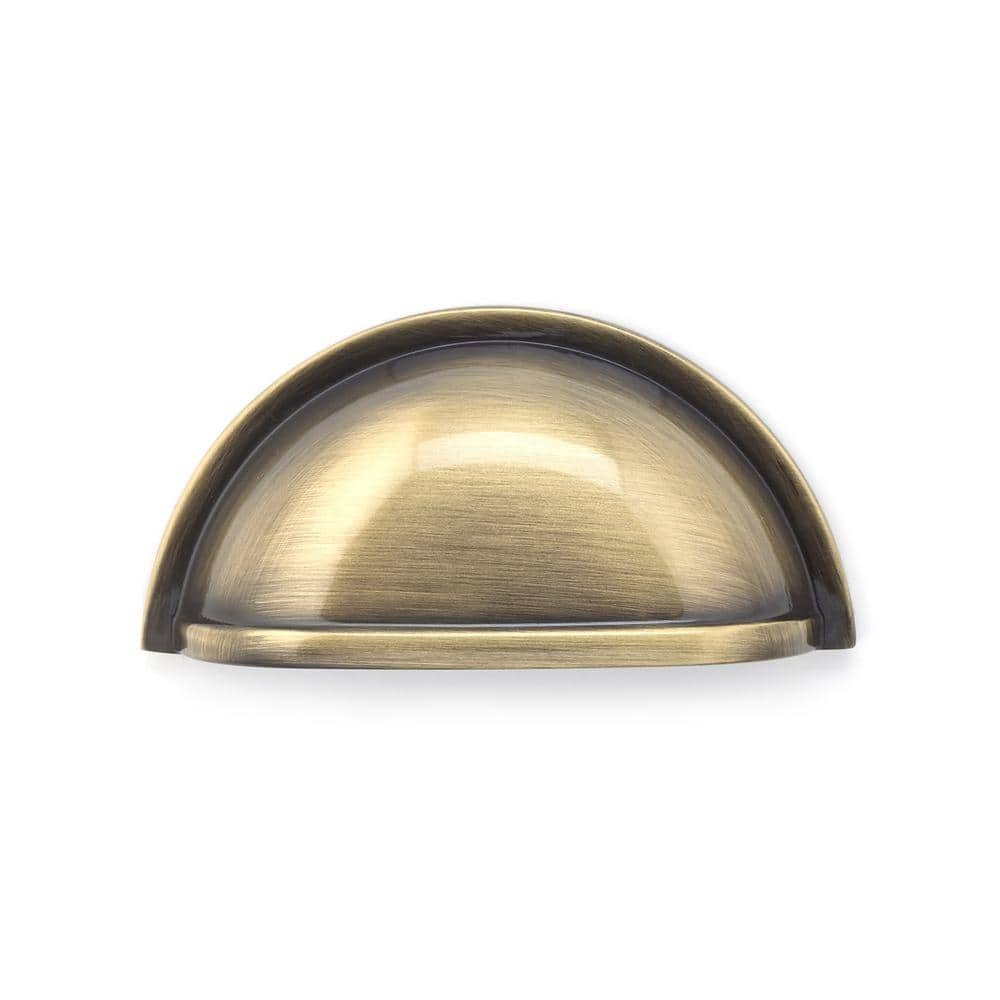 Kirkland Collection 3 in. (76 mm) Vintage Antique English Cabinet Cup Pull - Hercitys