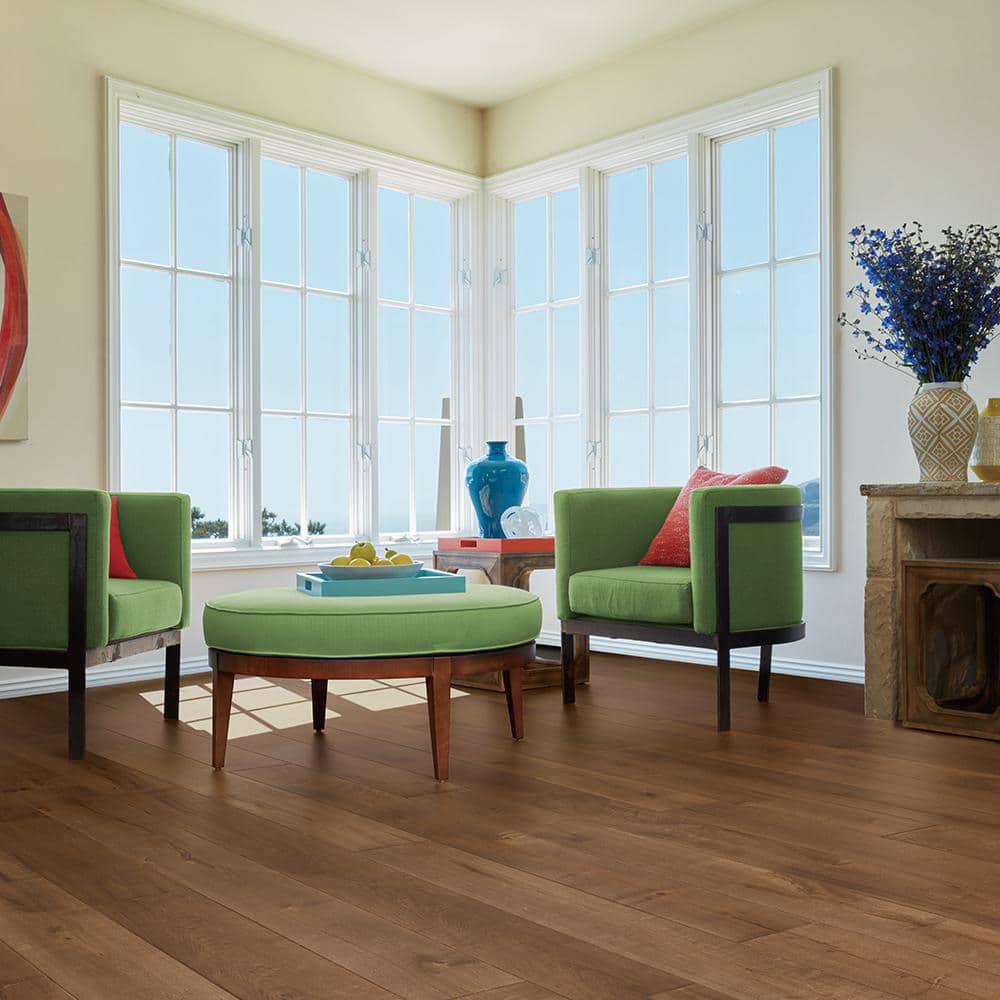 Pacifica Maple 1/2 in. T x 7.5 in. W Tongue & Groove Wire Brushed Engineered Hardwood Flooring (1398.6 sq. ft./pallet) - Hercitys