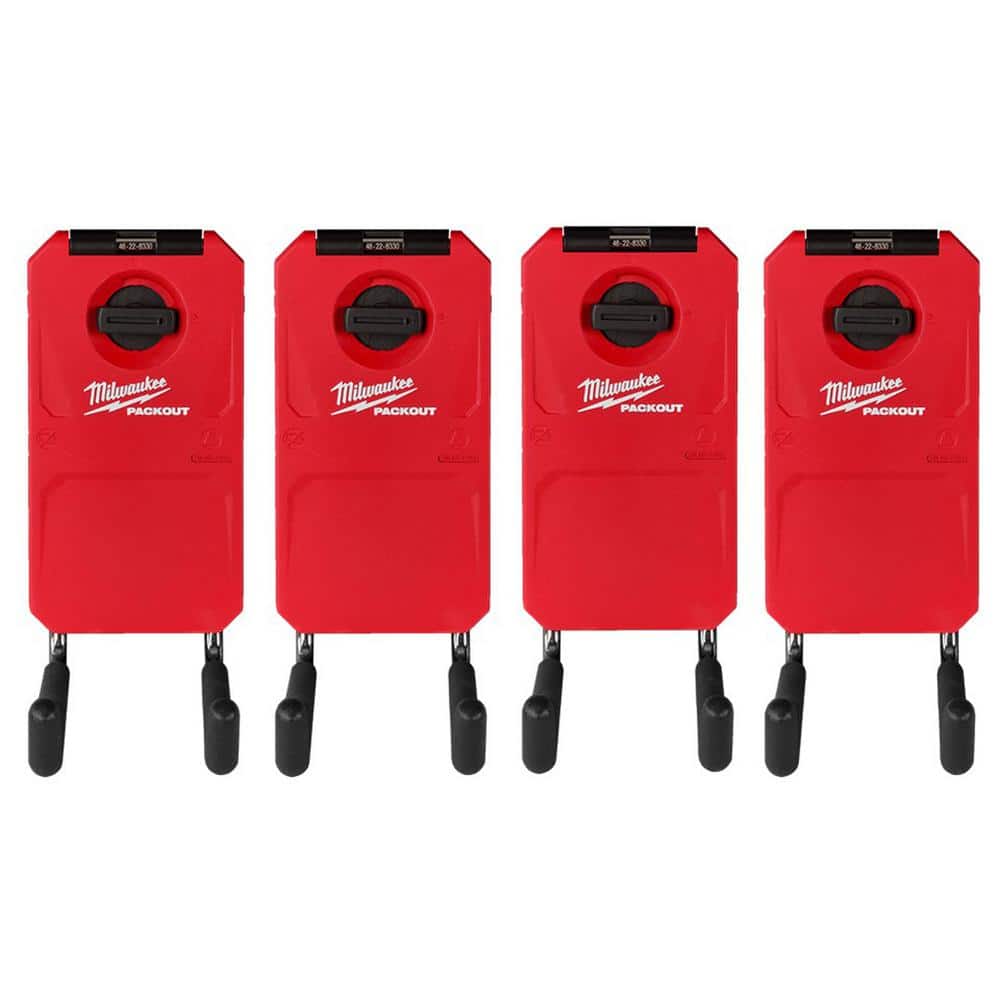 PACKOUT Straight Utility Hook (4-Pack) - Hercitys