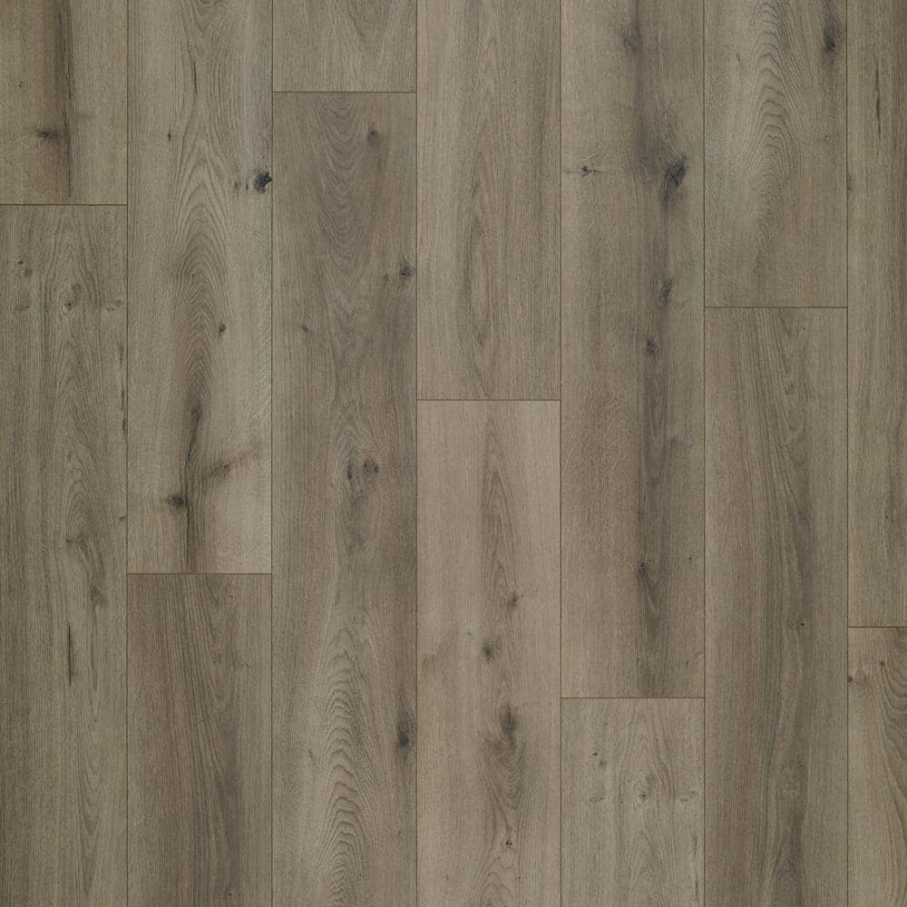 XP+ Stone Haven Oak 10 mm T x 7.4 in. W Waterproof Laminate Wood Flooring (24.5 sqft/case) - Hercitys