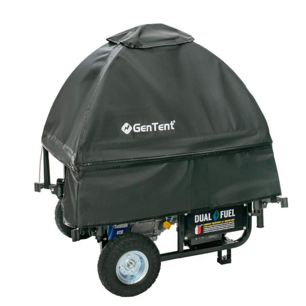 Generator Running Cover – Universal Kit (Standard, Black) – for Open Frame Portable Generators - Hercitys