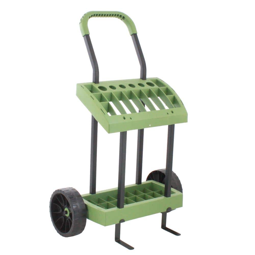 Rolling Tool Toter Storage Rack Garden Cart - Hercitys