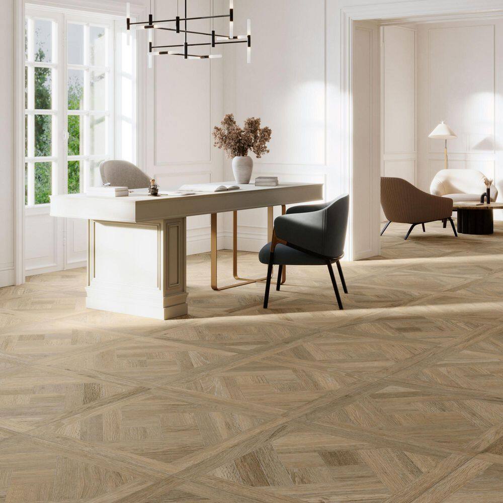 Spanish Arborix 24 in. x 24 in. x 9 mm Matte Wood Look Porcelain Floor and Wall Tile-Arce (4 PCS, 15.5 sq. ft./Case) - Hercitys