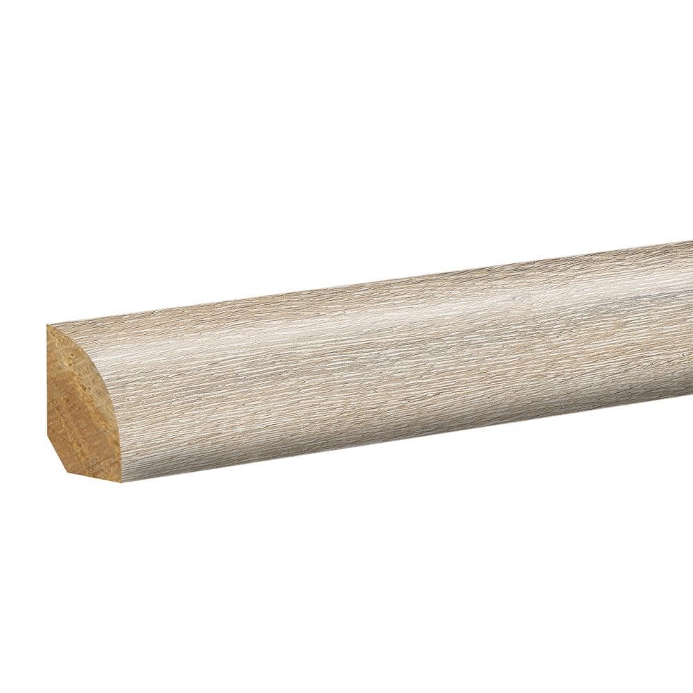 Camden 0.62 in. T x 0.75 in. W x 94.5 in. L Textured Wood Look Laminate Moulding/Trim Quarter Round Molding - Hercitys