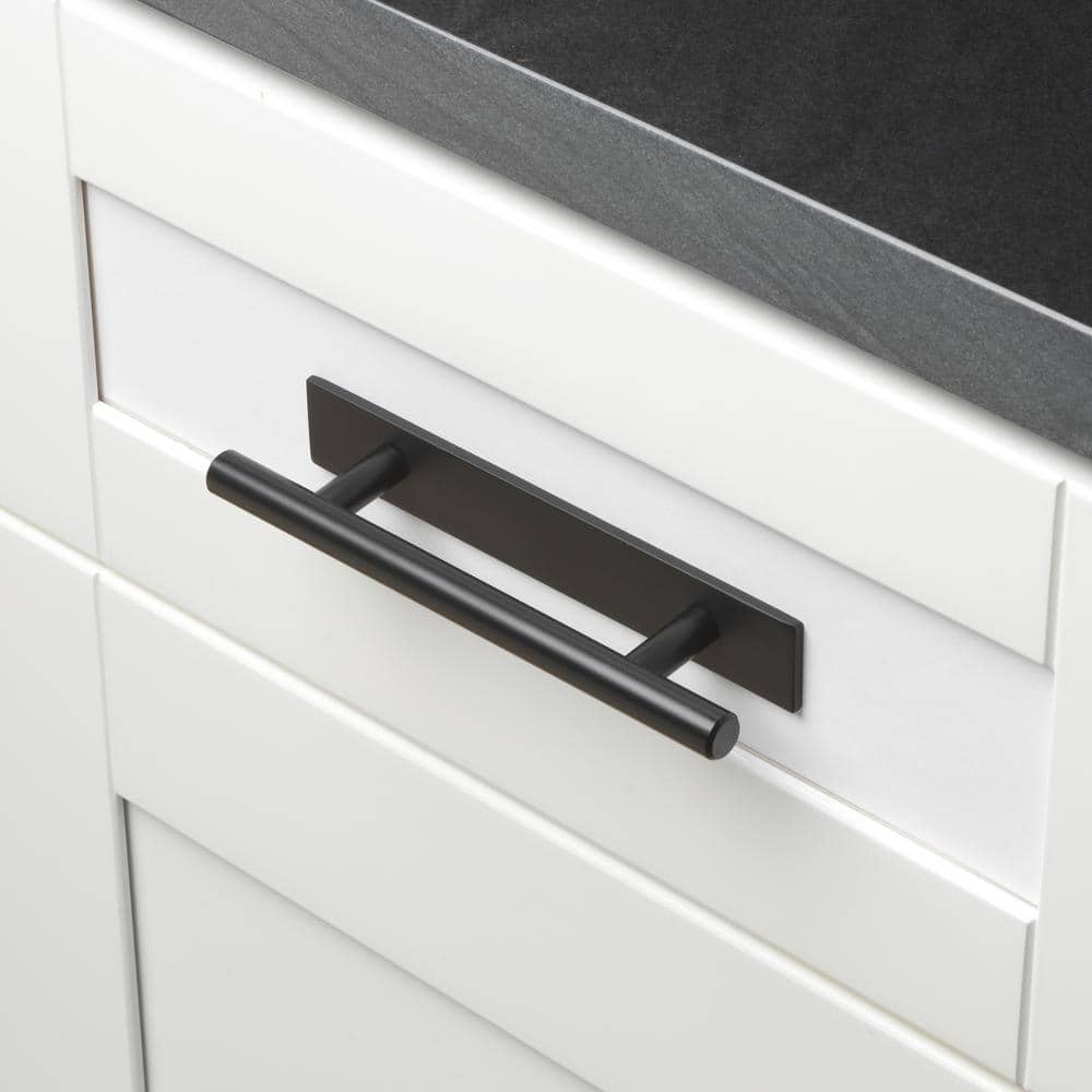 6 in. Squared Cabinet Backplate 3-3/4 in. Center to Center, 6342-96-MB - Hercitys