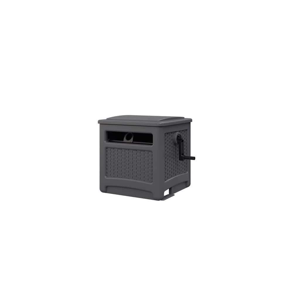 Smart Trak 225 ft. Gray Free Standing Hideaway Hose Reel - Hercitys