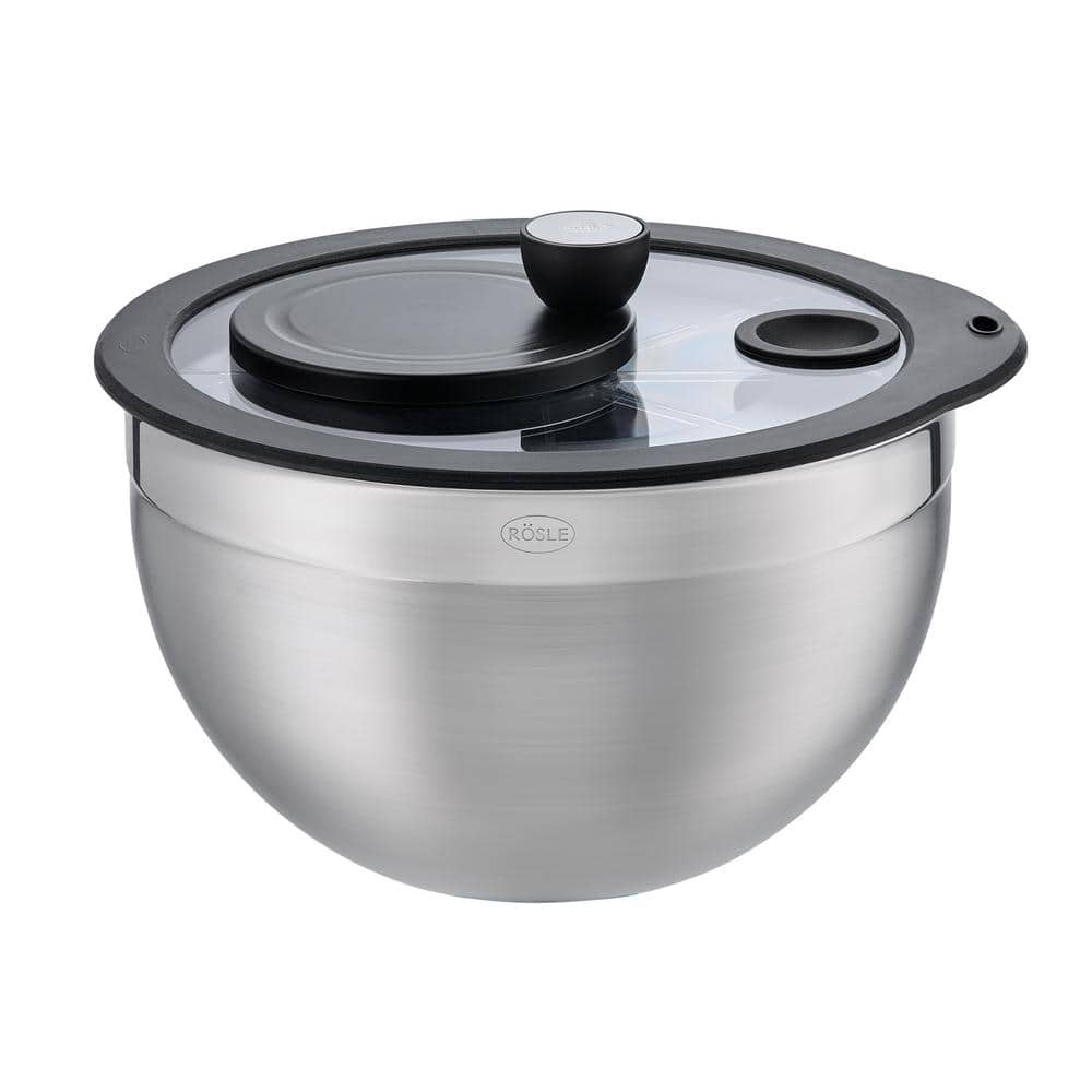 Salad Spinner with Glass Lid - Hercitys