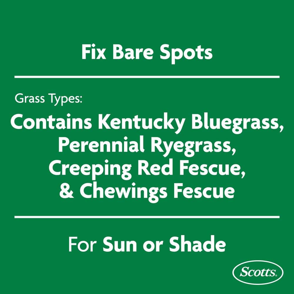 EZ Seed Patch & Repair Sun and Shade, 20 lbs., With Mulch, Sun and Shade Grass Seed, and Fertilizer - Hercitys