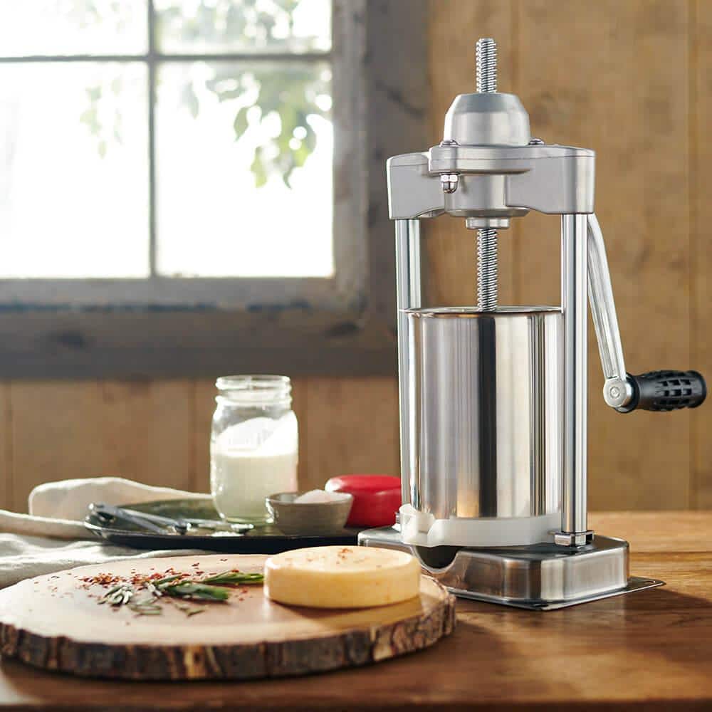 Stainless Steel Cheese Press - Hercitys