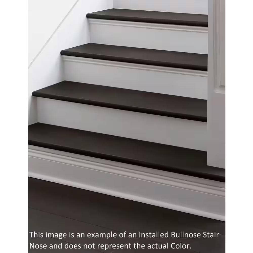 Mayhew 1/2 in. Thick x 2-3/4 in. Width x 78 in. Length Flush Stair Nosing European White Oak Hardwood Trim - Hercitys